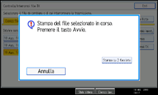 Illustrazione schermata pannello di controllo