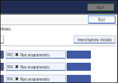 Illustrazione schermata pannello di controllo