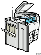 Illustrazione con didascalie numerate Finisher SR790