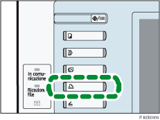 Illustrazione tasto Stampante