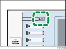 Illustrazione del tasto Strumenti utente/Contatore