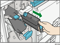 Illustrazione del contenitore dei residui di perforazione