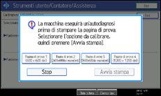 Illustrazione schermata pannello di controllo
