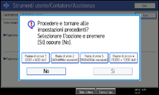 Illustrazione schermata pannello di controllo