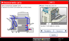 Illustrazione schermata pannello di controllo
