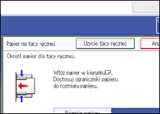 Ilustracja ekranu panela operacyjnego