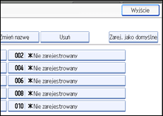 Ilustracja ekranu panela operacyjnego