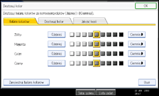 Ilustracja ekranu panela operacyjnego