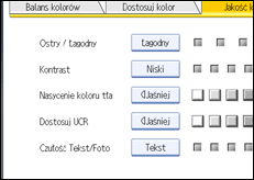 Ilustracja ekranu panela operacyjnego