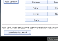 Ilustracja ekranu panela operacyjnego