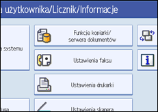Ilustracja ekranu panela operacyjnego
