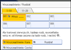 Ilustracja ekranu panela operacyjnego