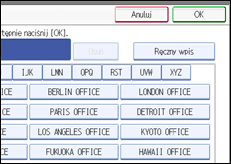 Ilustracja ekranu panela operacyjnego