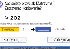 Ilustracja ekranu panela operacyjnego