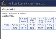 Ilustracja ekranu panela operacyjnego