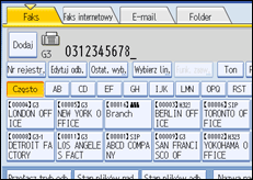Ilustracja ekranu panela operacyjnego