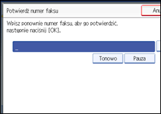Ilustracja ekranu panela operacyjnego
