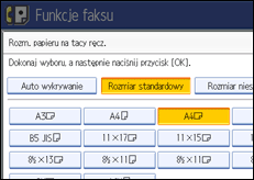 Ilustracja ekranu panela operacyjnego