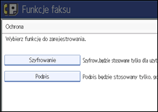 Ilustracja ekranu panela operacyjnego