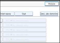 Ilustracja ekranu panela operacyjnego