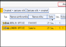 Ilustracja ekranu panela operacyjnego