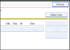 Ilustracja ekranu panela operacyjnego