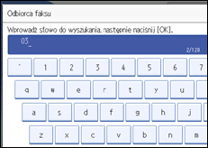 Ilustracja ekranu panela operacyjnego