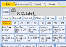 Ilustracja ekranu panela operacyjnego