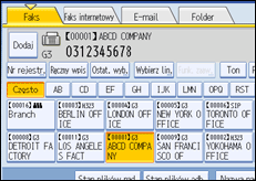 Ilustracja ekranu panela operacyjnego