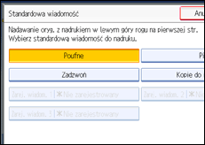 Ilustracja ekranu panela operacyjnego