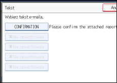 Ilustracja ekranu panela operacyjnego
