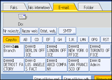 Ilustracja ekranu panela operacyjnego