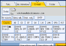 Ilustracja ekranu panela operacyjnego