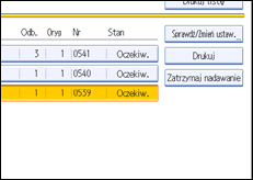 Ilustracja ekranu panela operacyjnego