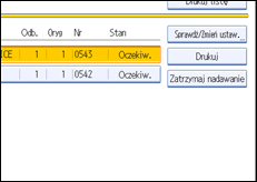 Ilustracja ekranu panela operacyjnego