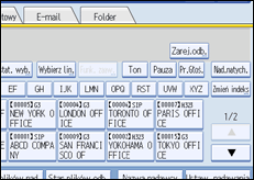 Ilustracja ekranu panela operacyjnego