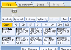 Ilustracja ekranu panela operacyjnego