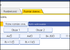 Ilustracja ekranu panela operacyjnego