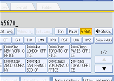 Ilustracja ekranu panela operacyjnego