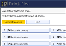 Ilustracja ekranu panela operacyjnego