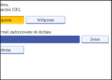 Ilustracja ekranu panela operacyjnego
