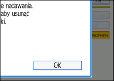 Ilustracja ekranu panela operacyjnego