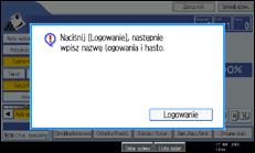 Ilustracja ekranu panela operacyjnego