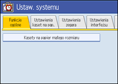 Ilustracja ekranu panela operacyjnego