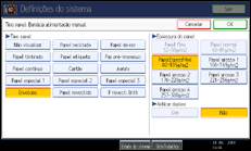 Ilustracja ekranu panela operacyjnego
