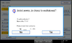 Ilustracja ekranu panela operacyjnego