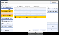 Ilustracja ekranu panela operacyjnego