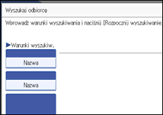 Ilustracja ekranu panela operacyjnego