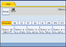 Ilustracja ekranu panela operacyjnego