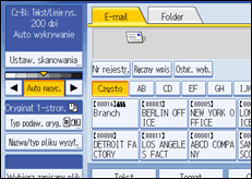 Ilustracja ekranu panela operacyjnego